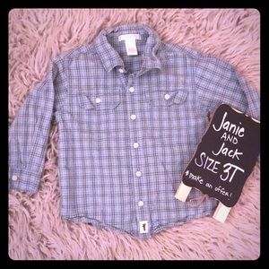 Janie and Jack button down size 3T